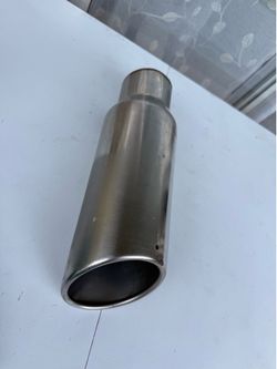 3” in 4” out exhaust tip