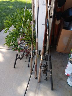 Fishing poles