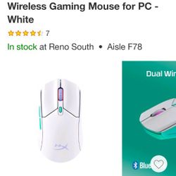 Mouse for gaming 