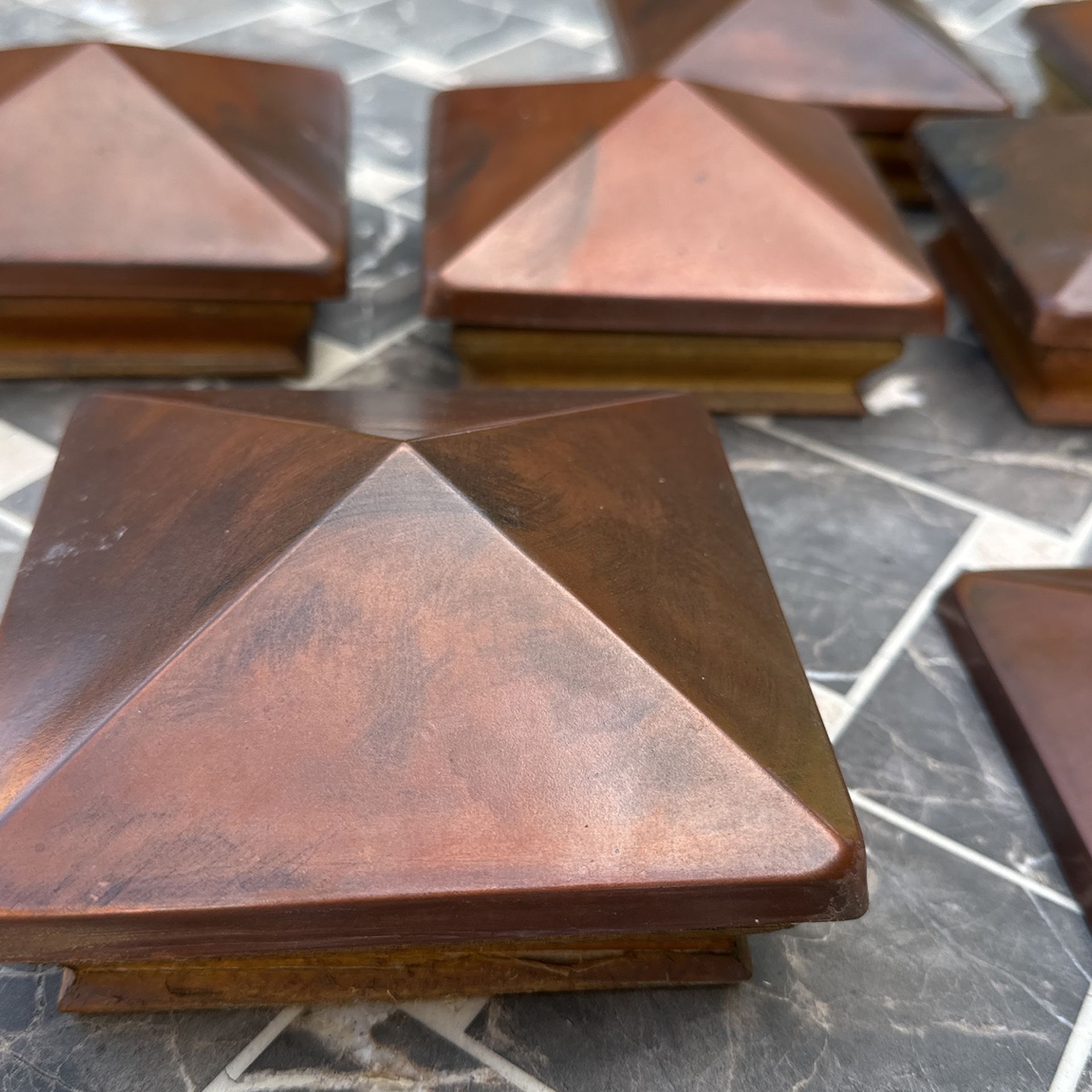 Copper Fence Post Caps 4x4 for Sale in Kent, WA OfferUp