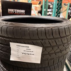 Like New Tire 245/35R20 Lionhart LH-Five 95% tread left