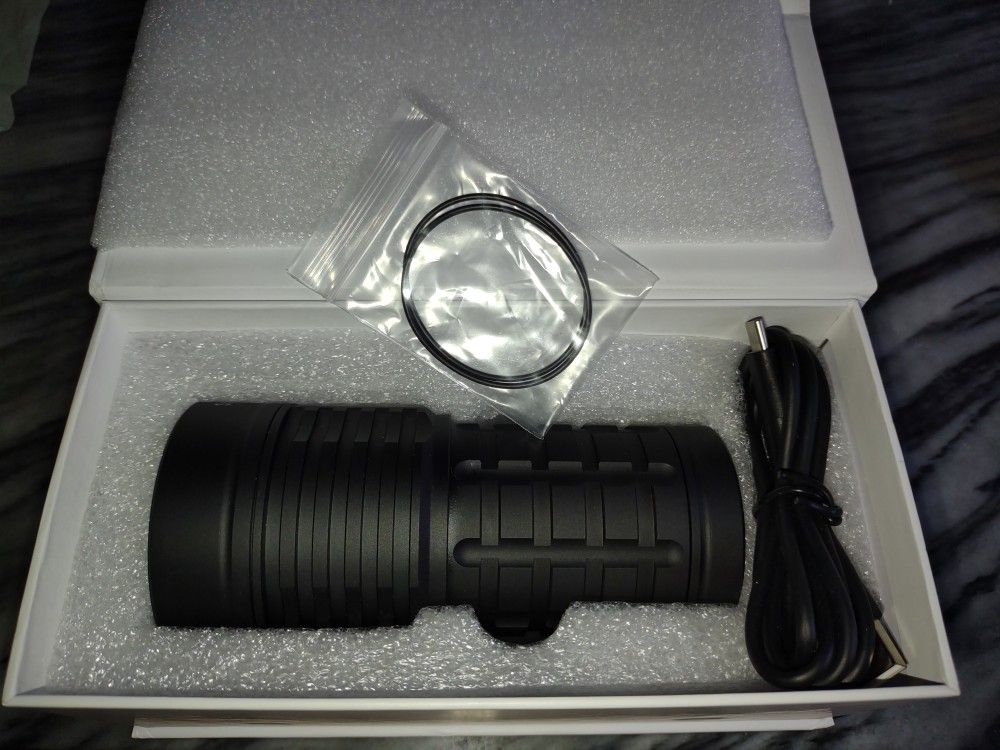 16,000 Lumens Flashlight, YES It's 16000 LUMENS