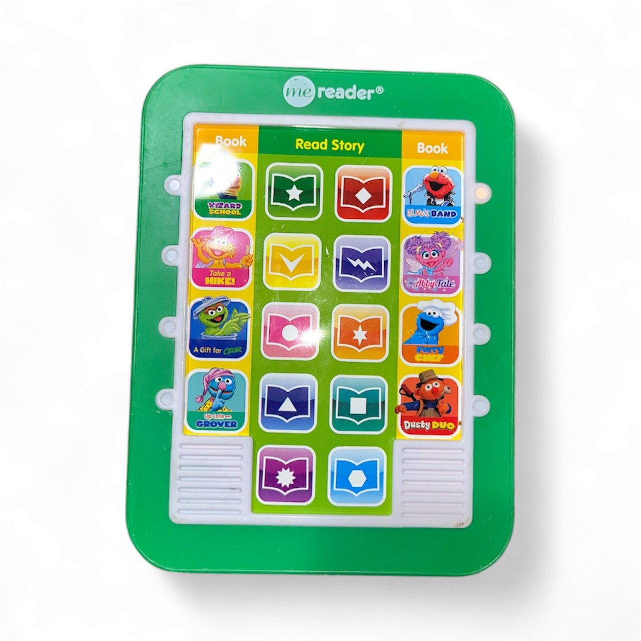 Sesame Street Electronic MeReader Book Library Tablet Replacement ONLY
