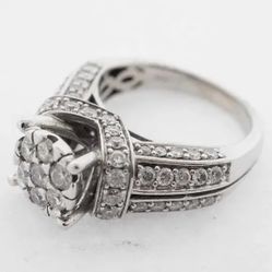 14kt White Gold Engagement Ring