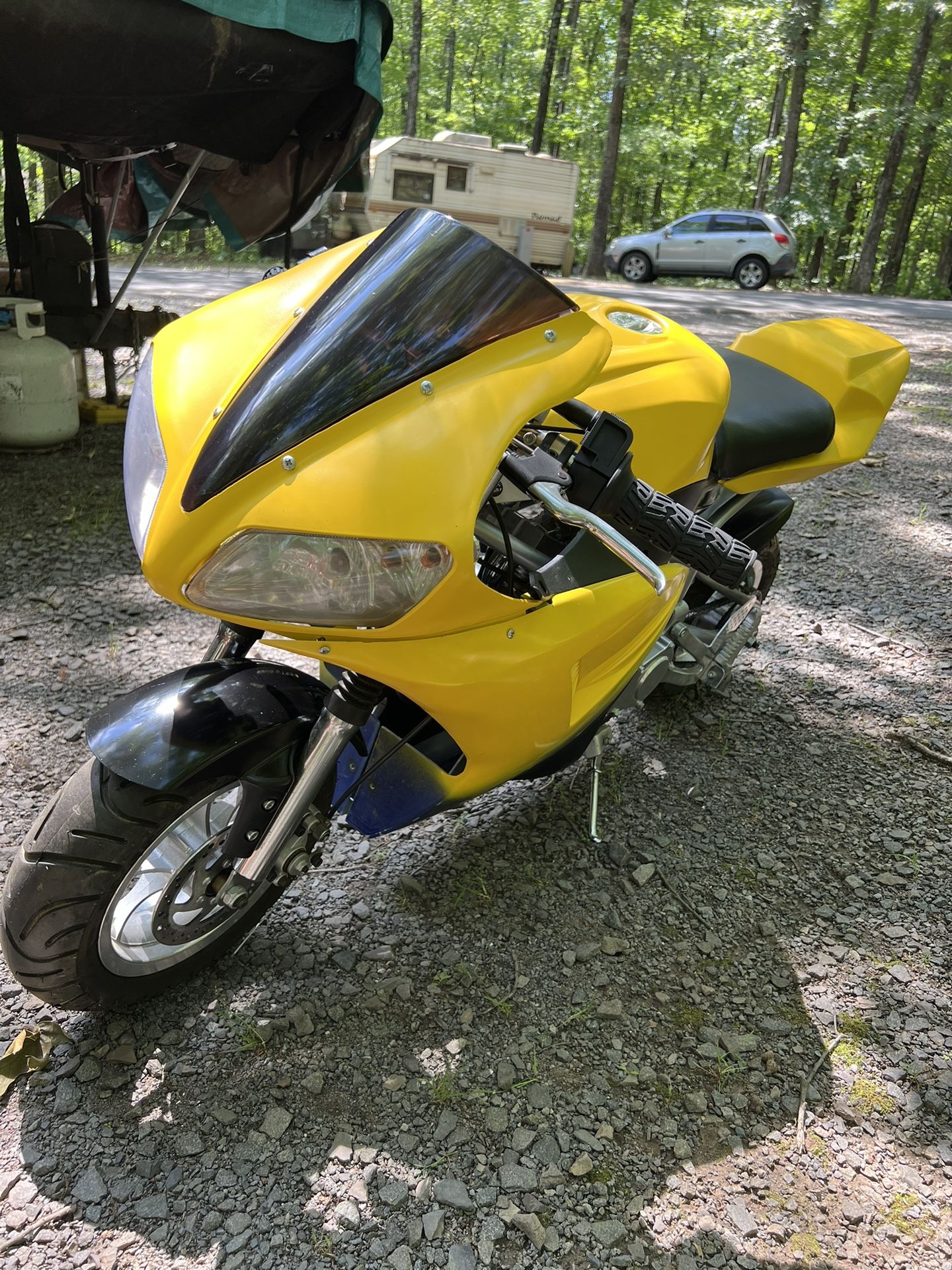 Pocket Bike Yamaha R6 Custom Paint And Modified
