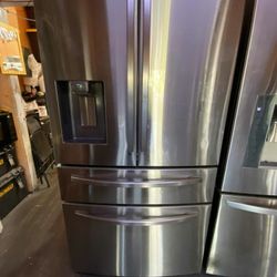 SAMSUNG REFRIGERATOR 4 DOORS, STAINLESS STEEL. ✅$599✅ FREE SHIPPING AND INSTALLATION 