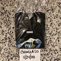 Bleached Goods Versace Voltage World Tour Tshirt Size MEDIUM