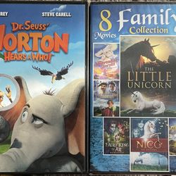 Horton hears a who DVD plus bonus eight movie family collection