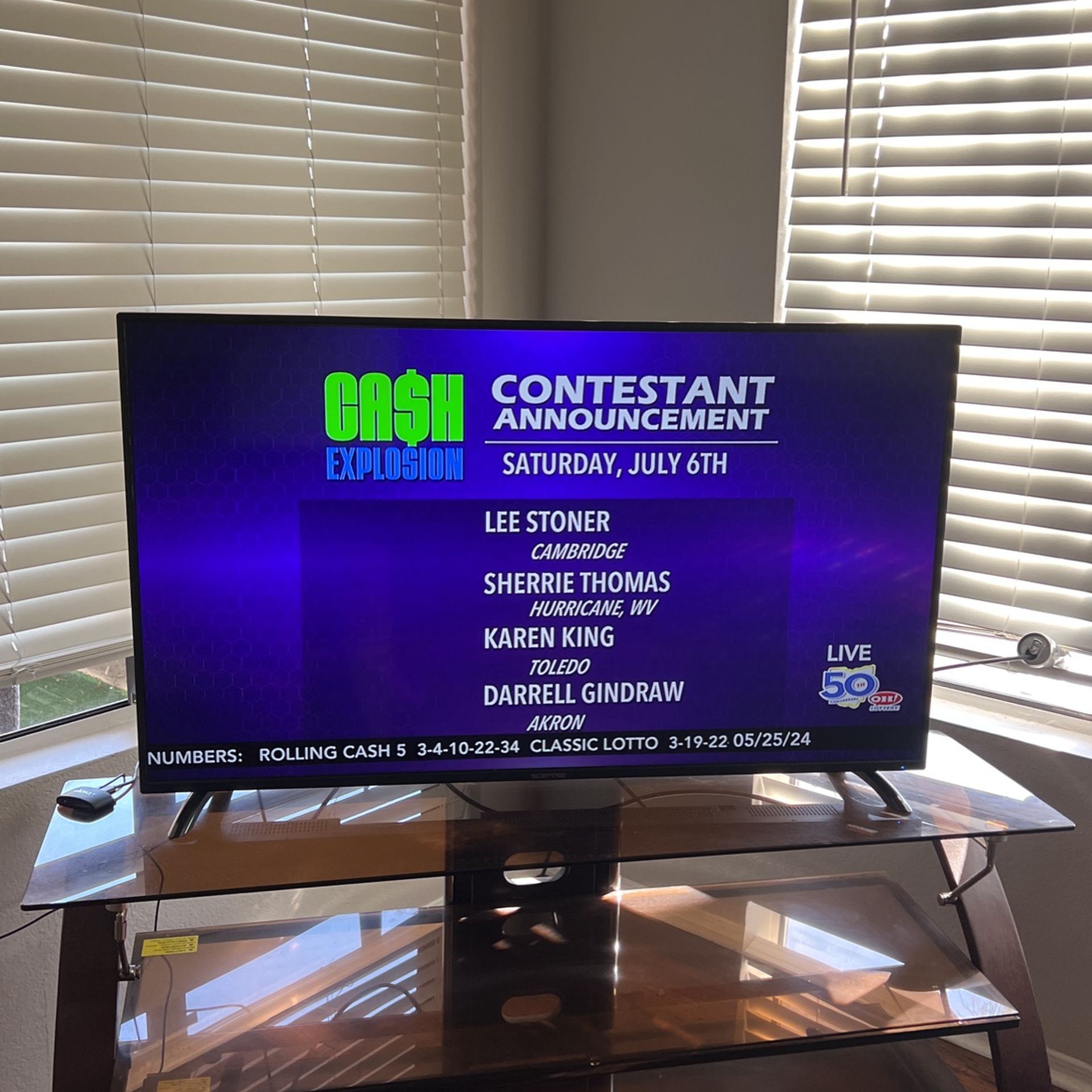 50 Inch Sceptre TV