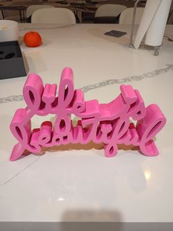 Mr brainwash Life is beautiful sculpture
