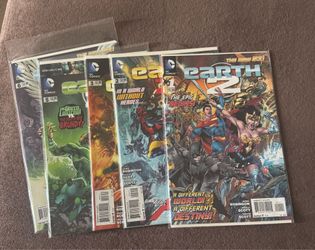 DC Comics Earth 2 lot 1,2,3,5 and 6 The New 52! No number 4