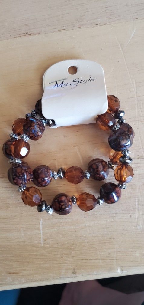 Vintage My Style Beaded Bracelet. NWT.