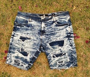 Distress Jean shorts size 42