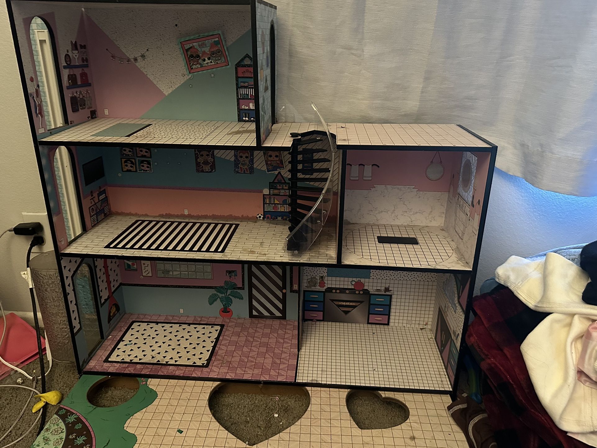 Lol Wooden Dollhouse