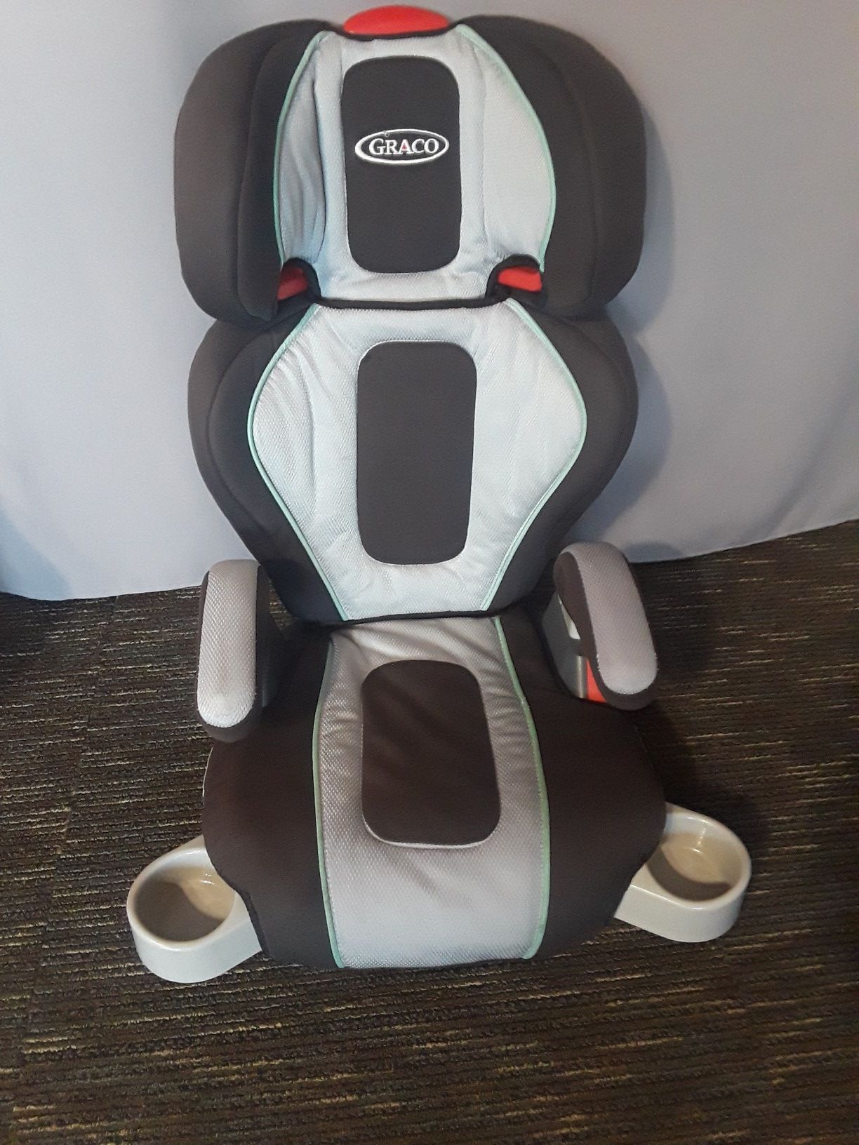 Car seat and booster seat Graco.