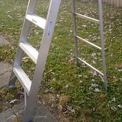 Werner Aluminum Platform/Step Ladder