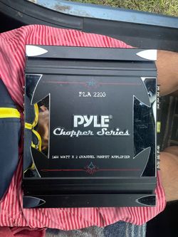 Pyle 2 channel amplifier