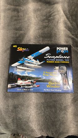 rare power props seaplane toy