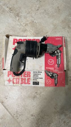 Porter Cable sheet metal shear cutter 6603
