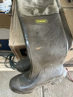 Rubber Boot Foot Hip Waders Just In Time For Fall Fishing! 