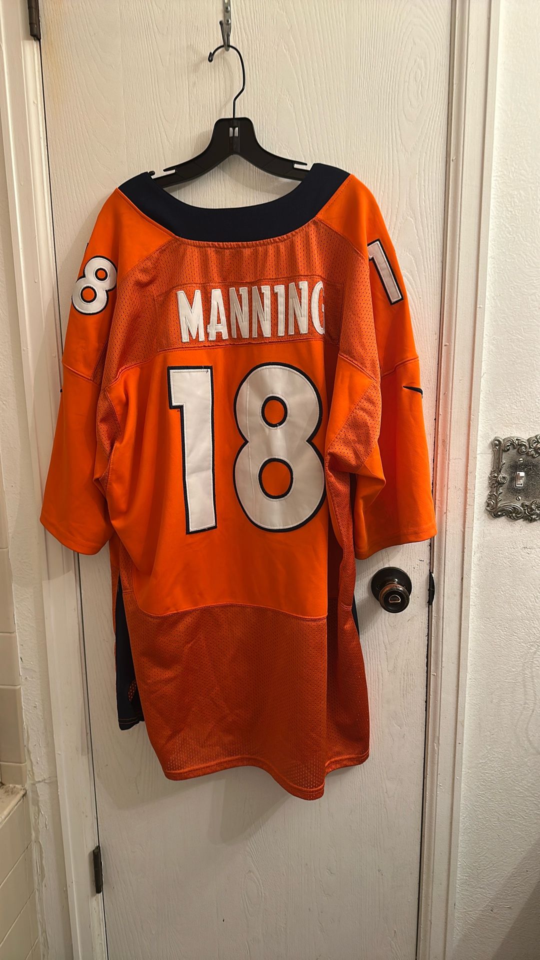 Peyton Manning On the Field Nike Jersey, Size = 3X