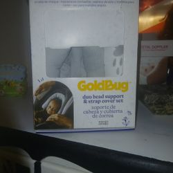 GoldBug Duo Head Support & Strap Cover Set 