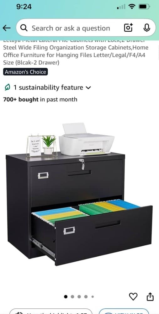 Lockable Filing Cabinet