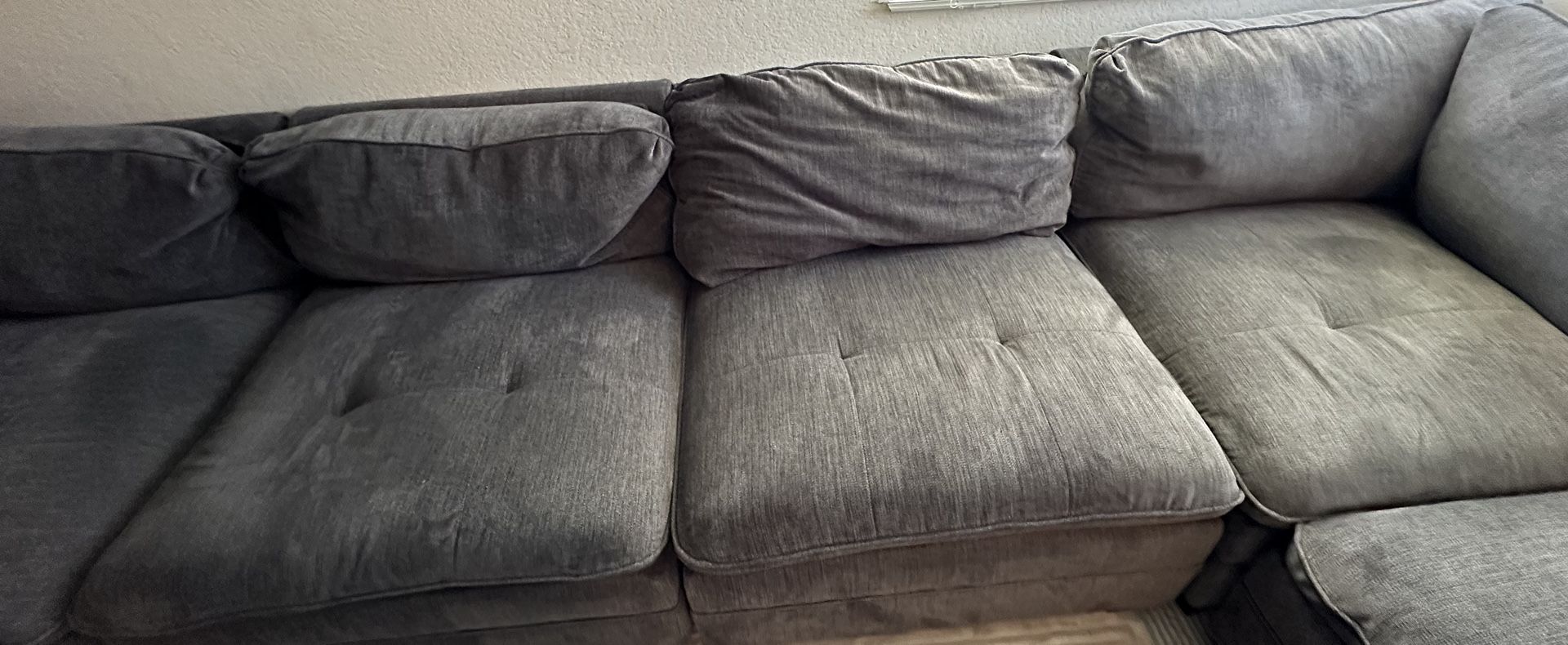 Grey 6 Piece Sectional Couch