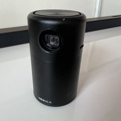 Nebula Capsule Smart Portable Wi-Fi Mini Projector 100" Home Theater 360°Speaker
