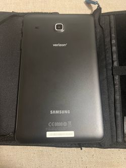 Samsung Galaxy Tab E 8”Tablet with case 16gb SM-T377V with WiFi and Cellular