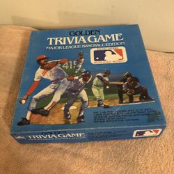 Vintage 1984 Golden Trivia Major League Baseball Edition 100% Complete 