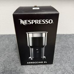 Nespresso Aeroccino XL Milk Frother – Café-Quality Foam Instantly! - Brand New
