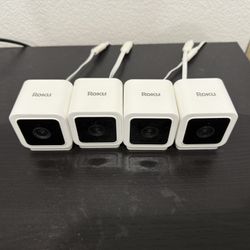 4 Roku Cameras