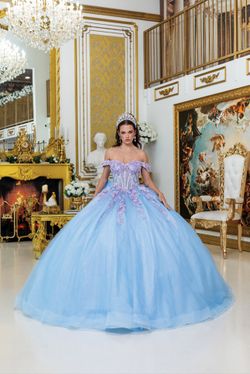 Off The Shoulder Lilac/blue 