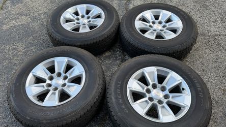Tires from a 2020 Silverado
