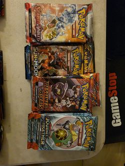 Pokemon 20 Packs 160.00 Scarlet And Violet Darkness Ablaze Destined Rivals Journey Together Sun And Moon 