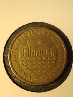 Santa Cruz Boardwalk token