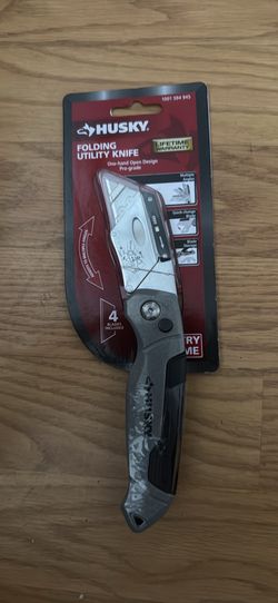 Husky Folding Utility Knife New in Package