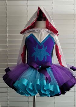 Spider-Gwen Girls Tutu Costume Dress