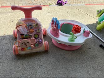 Baby seat and walker