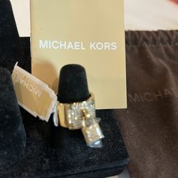 MK Padlock Ring Size 7 