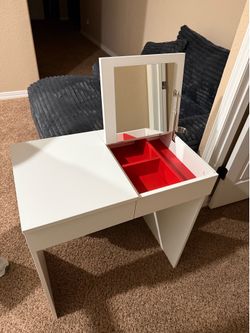 Brimnes dressing table IKEA makeup