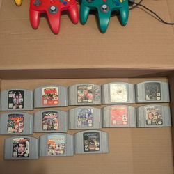 Nintendo 64 Games & Controllers