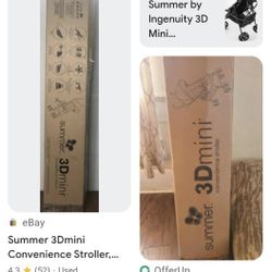 New Toddler Stroller 