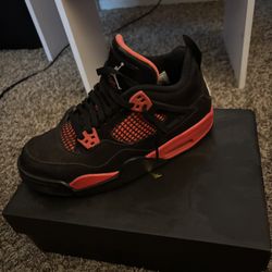 Jordan Retro 4s Red Thunder 