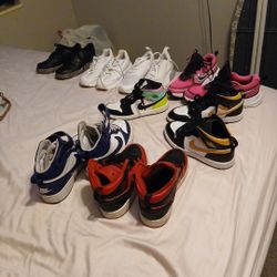 Kids Sneakers  From Size 2y-4.5y All For $65