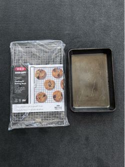 Moving out sale. Set of baking/cooling rack (New) + Baking Tray