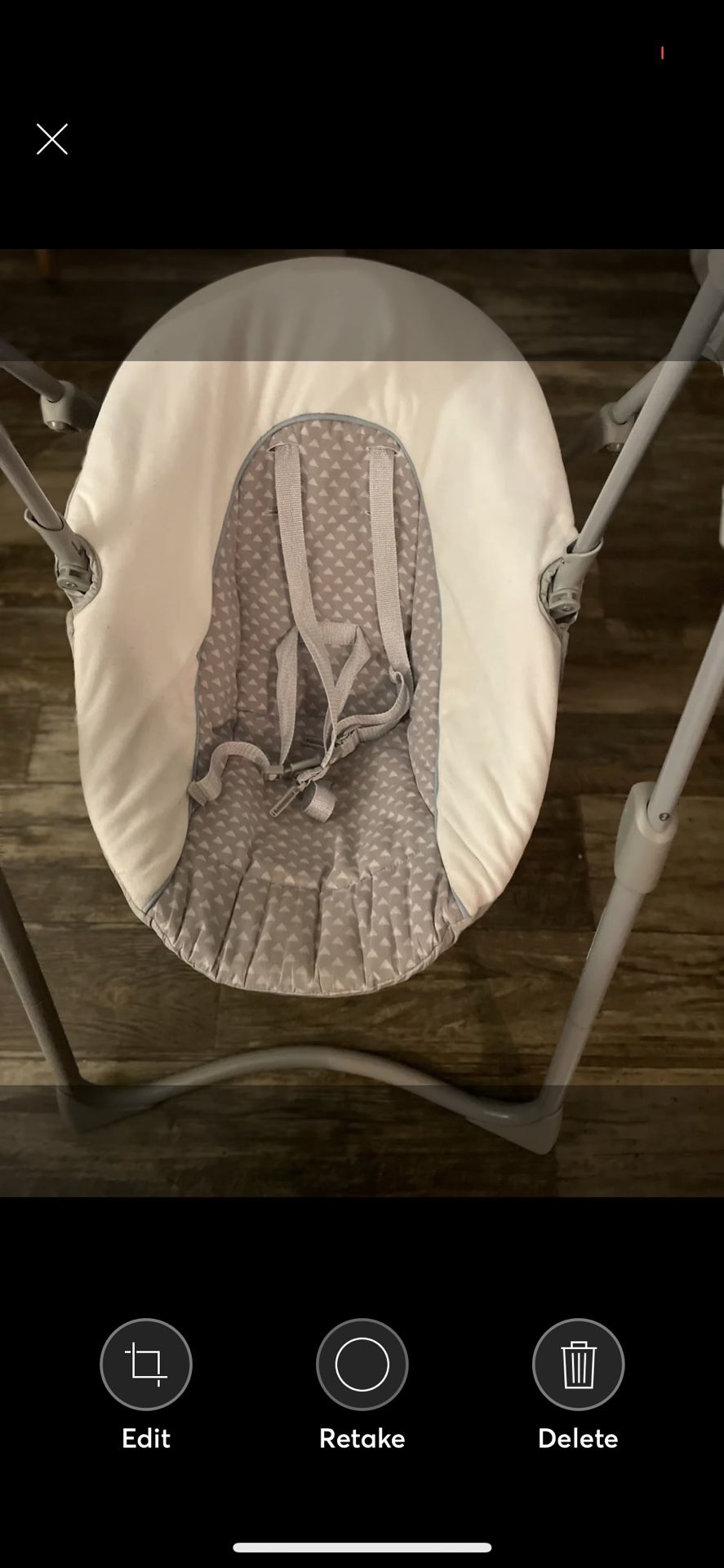 Graco Slim Spaces Compact Baby Swing