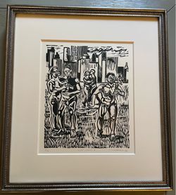 Jared FitzGerald Signed and # 2/6 Framed Art