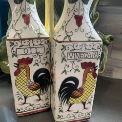Ucago  Japanese Oil And Vinegar Roosters